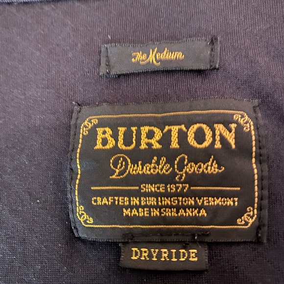 Burton black women’s Dryride full zip hoodie size medium. - Picture 3 of 8